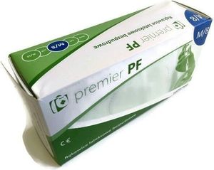 Chemia Rękawice lateksowe bezpudrowe Premium M Kolor mleczny 100szt 2