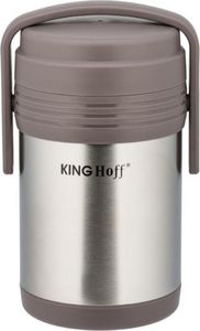 KingHoff Termos obiadowy KH-4075 1.5 l Srebrny 1