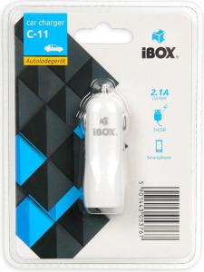 Ładowarka iBOX C-11 2x USB-A 2.1 A  (ICC11W) 4