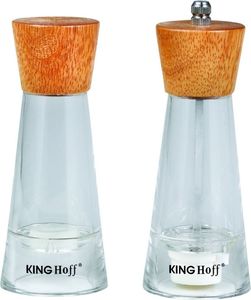 Młynek do przypraw KingHoff do pieprzu + solniczka (KH-4680) 1
