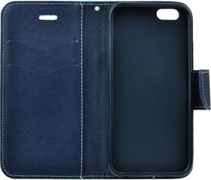 GSM City Etui Fancy Book do Huawei Y7 granatowo-czerwone 2