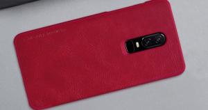 Nillkin Etui QIN OnePlus 6 A6000 Brązowy 7