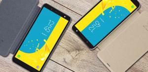 Nillkin Etui Sparkle Samsung Galaxy J6 Złoty 4