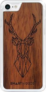 SmartWoods Case Etui Drewniane Deer Clear Iphone 7 8 1