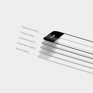 Mocolo SZKŁO HARTOWANE MOCOLO TG+ 3D HUAWEI P8 P9 LITE 2017 BIAŁE 3