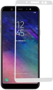 Mocolo SZKŁO HARTOWANE MOCOLO TG+ 3D SAMSUNG GALAXY A6 2018 BIAŁE 2