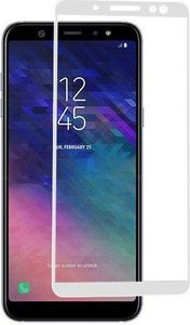 Mocolo SZKŁO HARTOWANE MOCOLO TG+ 3D SAMSUNG GALAXY A6 PLUS 2018 BIAŁE 2