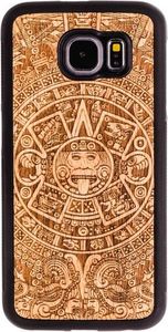 SmartWoods Case Etui Drewniane Aztec Dark Samsung Galaxy S6 1