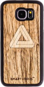 SmartWoods Case Etui Drewniane Triangle Samsung S6 Edge 1