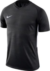 Nike Koszulka piłkarska Dry Tiempo Prem JSY SS czarna r. XL (158-170cm) (894111-010) 1