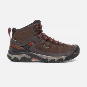 Buty trekkingowe męskie Keen Buty trekkingowe męskie Targhee Exp Mid WP mulch/burnt ochre r. 44.5 1