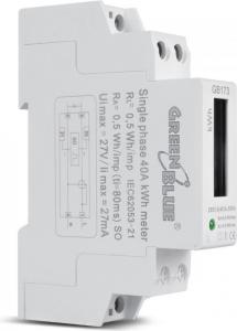 GreenBlue Licznik energii na szynę DIN, wyświetlacz LCD (GB173) 1