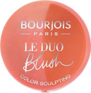 Bourjois Paris Le Duo Blush Nr 02 Romeo Et Peachette Róż do policzków 2.4g 1