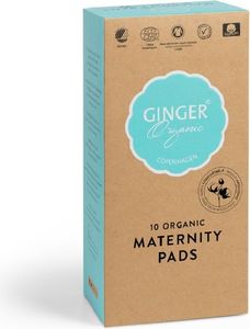 Ginger Organic Podkłady poporodowe Maternity Pads 10szt 1