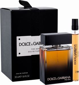Dolce & Gabbana Zestaw The One Men EDP spray 50ml + Travel spray 10ml 1
