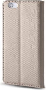 TelForceOne Pokrowiec Smart Magnet do Motorola Moto E5 złoty 2