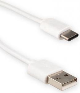 Kabel USB 4World USB do przesyłu danych typ C 2.0, 200 cm, biały (10558) 1