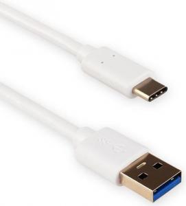 Kabel USB 4World Kabel do przesyłu danych USB 3.0 A - USB-C, 200 cm, biały (10327) 2
