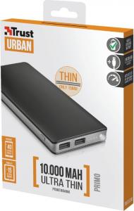 Powerbank Trust Primo Thin 10000mAh Czarny 9
