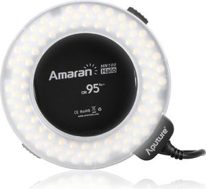 Lampa pierścieniowa Aputure  Macro LED Aputure Amaran HN100 1