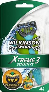 Wilkinson Sword MASZYNKI JEDNOCZĘŚCIOWE XTREME3 SENSITIVE /3+1 szt. 1