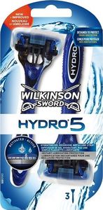 Wilkinson Sword MASZYNKI JEDNOCZĘŚCIOWE HYDRO5 3szt. 1