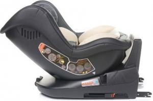 Fotelik samochodowy 4Baby Fotelik Roll-fix 0-18 kg Beige (3386) 2