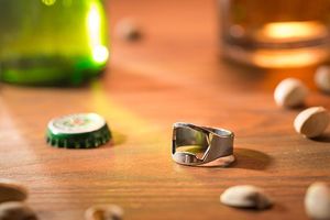 GiftWorld Lodowy kufel CHILLER XXL 650ml - złocisty 3