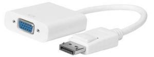 Adapter AV MicroConnect DisplayPort - D-Sub (VGA) biały (DPVGA15CMW) 1