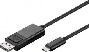 Kabel USB MicroConnect USB-C - DisplayPort 2 m Czarny (USB3.1CDPB2) 1