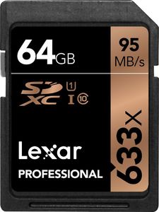 Karta Lexar Professional 633x SDXC 64 GB Class 10 UHS-I/U3 V30 (LSD64GCB1NL633) 1