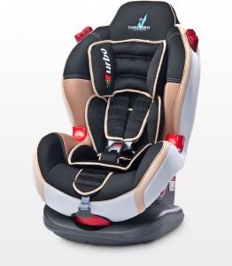 Fotelik samochodowy Caretero Sport Turbo 9-25 kg Beige 1
