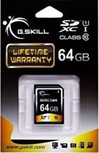 Karta G.Skill SDXC 64 GB Class 10 UHS-I  (FF-SDXC64GN-U1) 2