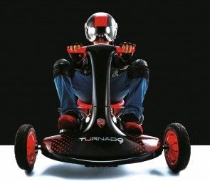 Crazycar Turnado Gokart Elektryczny jeździk Magiczna Czerń 4