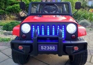 Centrala Auto Na Akumulator Jeep S2388 Czerwony #c1 3