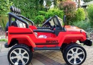 Centrala Auto Na Akumulator Jeep S2388 Czerwony #c1 4