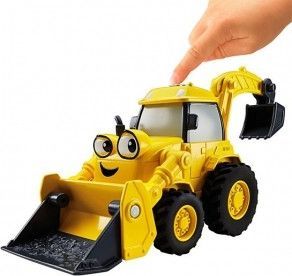 Fisher Price Ciężarówka bob budowniczy Koparka, mówi po polsku 2
