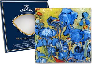 Carmani Talerz dekoracyjny Van Gogh - Irysy /box 1
