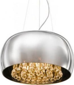Lampa wisząca Torino Plafon lampa sufitowa Azzardo Burn 2 6x40W G9 chrom LP/LC 5204-M + żarówka LED za 1 zł GRATIS! 1