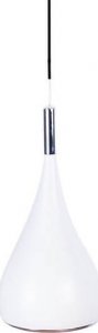 Lampa wisząca Torino Lampa wisząca zwis Azzardo Spell 1x60W E27 biała LP5035-WH 1
