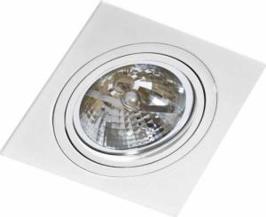 Torino Oczko lampa sufitowa oprawa wpuszczana Azzardo Siro 1 1X50W AR111 biały GM2101 1
