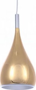 Lampa wisząca Torino Lampa wisząca zwis Azzardo Spell 1x60W E27 złota LP5035- FR. GD 2