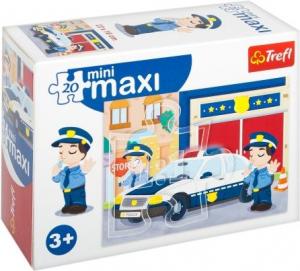 Trefl Puzzle MiniMaxi Policja 20 elementów (294811) 1
