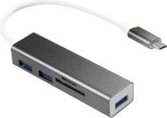 HUB USB LogiLink 1x SD 1x TF  + 3x USB-A 3.0 (UA0305) 2