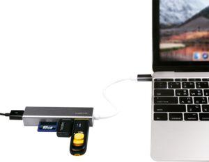 HUB USB LogiLink 1x SD 1x TF  + 3x USB-A 3.0 (UA0305) 4