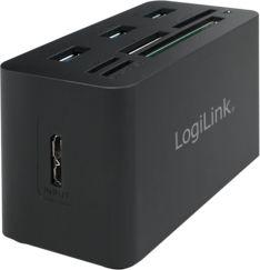 HUB USB LogiLink 1x CF 1x SD 1x M2 1x microSD  + 3x USB-A 3.0 (CR0042) 3