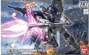 Figurka HG 1/144 Rx-79[Gs] Gundam Ground Type-S (Gundam Thunderbolt Ver.) 1