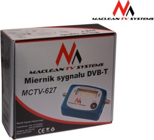 Maclean Miernik sygnalu DVB-T MCTV-627 Do ustawiania anten DVB-T 1