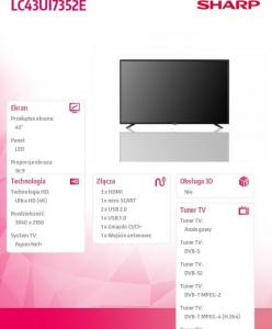 Telewizor Sharp LED 4K (Ultra HD) Aquos NET+ 3