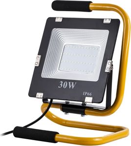 Art Lampa przenoś.zew.LED ART,30W,SMD,IP65, AC230V,W+stojak+przewód2m+wtyczka 1